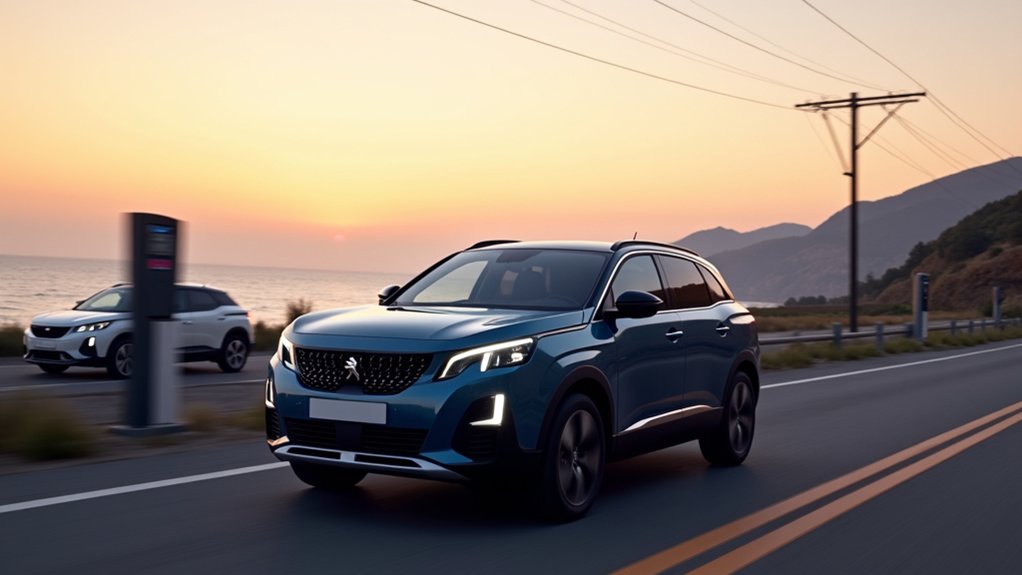 peugeot electric suvs range advantage